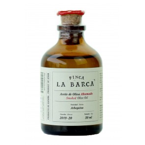 Aceite de Oliva Ahumado "Finca La Barca" botella 50 ml. 