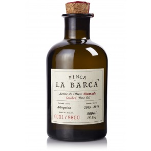 Smoked Olive Olive "Finca La Barca" 500 ml. Bottle