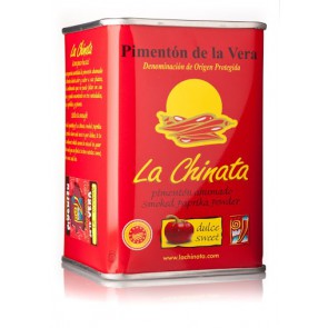 Sweet Smoked Paprika Powder "La Chinata" 160g Tin
